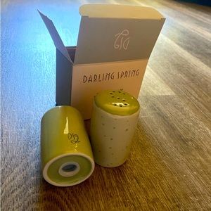 Ceramic salt and pepper shaker